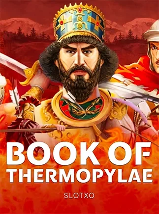 ปกเกม Book of Thermopylae นักรบสปาร์ตันสวมหมวกทอง ในหน้ารวมเกมของ AW8